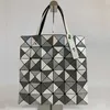 Designer tote bags for women clearance sale Double Lingge Bag Handbag New Original Irregular Factory Fragmented Block Combination Shoulder Contrast Folding Color