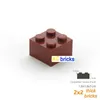 Блоки 400 шт. 2x2 точки DIY Строительные блоки Толстые фигурки Кирпичи Развивающие креативные пластиковые игрушки для детей, совместимые с 3003 240401
