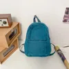 Plecak Washable Canvas School To dla kobiet w stylu liceum w stylu INS Japończyka retro małe