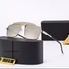 Herren Sonnenbrille Frauen Designer 1729 Sonnenbrille Sonnenbrille rund Mode Gold Rahmen Glaslinsen Brillen für den Menschen