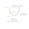 Yhpup Natural Freshwater Pearls Stainless Steel Beads Waterproof Gold Color Necklace Women Fashion Handmade Jewelry Luxury Gift240327