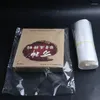 Present Wrap 1000pcs DIY WIDE X Djup POF Transparent Heat Shrink Film Seal Flat Bottom Påsar