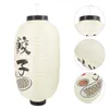Kandelaars Japanse lantaarn hangende ornamenten Decoratieve lantaarns Eenvoudige rekwisieten siert buitenwinkelfeest Ramen