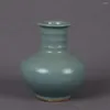 Wazony Jingdezhen Antyczne porcelanowe jezioro Blue Glaze Bamboo węzeł Niebiański wazon dekoracja domu i ozdoba domowa