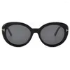 Солнцезащитные очки для мужчин TF1009, винтажные, высококачественные, люксовые бренды, уличные, UV400, модные овальные женские солнцезащитные очки для вождения автомобиля для девочек
