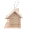 工場直接販売あらゆる種類の木製工芸品ペットネスト木製の屋外鳥の巣鳥の家のフィーダー
