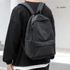 Mochila masculina de lona mochila fashion tendência júnior estudante médio lazer