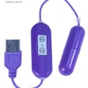 Outros itens de beleza de saúde USB Power Penile Vibrator Remote Control Vibração Urerea Love Clitoral Gentulador de ponto G Y240402