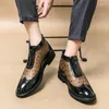 Boots 2024 Handmade Classic Men High Quality Leather Dress Shoes Fashion Outdoor Man Moccasins Ankle