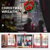 Dekorativer Blumen-Weihnachtskranz für die Haustür, 27,9 x 206,5 cm, künstliche Herbstdekoration, geeignet für die Feiertage im Freien/Innenraum