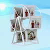 Frames Rotating Ferris Wheel Picture Frame Desk Table Vintage Decors Personalized Family Decor Shows For Po
