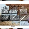 Tasarımcı Tote Çanta Kadınlar Gezerek Satış Omuz Kare Zinciri 23 Metal Küçük Orijinal Kutu Ayna Fabrika Çantası Tek Ağustos Crossbody Yeni Kapsül