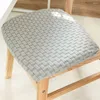 Housse de chaise amovible, housse de siège élastique, extensible, antidérapante, anti-poussière, étui de protection pour salle à manger