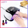 Kits Sun C4 Uv/led-nagellamp met 57 stuks led-kralen 114 W krachtige uv-lamp voor het uitharden van alle gelnagellak manicure nail art salon tool