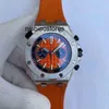 Mecânica Luxo Mens Watch Series Movimento Multifuncional Importado Brand Swiss Swiss Swiss