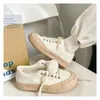 Casual Shoes Women Thick Soled Cotton Board Autumn/Winter Vintage Plush Sports Lace Up Warm 24-115