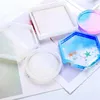 Jewelry Pouches 5 Pcs Diy Silicone Include Round Square Hexagon Resin Bottom Bracket Prevents Deformation Molds For C