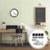 Clocks Accessories Folding Tables Clock Numbers Kit Sports Faces For Crafts Motors Powered Replacement Plastic Decoration Room