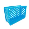 Panier de rangement pour vêtements sales, boîte de rangement creuse en perspective, panier de rangement en plastique pour collations et articles divers, direct d'usine