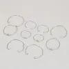 10pcs / set MR11 MR16 CARDE LETURE CARTE CARTE LAGNE RETTANT CLIP CLING RING FIXAGE ACCESSOIRES d'éclairage