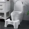 Badrum toalett plastmatta fotpall vit förtjockad badrum