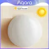 Control 2023 Aqara Light Sensor T1 Brightness Sensor Zigbee 3.0 AutoSmart home Light Detector Magnetic APP Control Work For Homekit