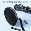TOOCKI Turerable USB Cable Cavo Cavo Organizzatore Ties Porta per la gestione dei cavi del mouse per iPhone