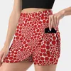 Jupes Yayoi Kusama Polka Dots Jupe Femme Rouge Esthétique Mode Courte Japon