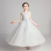 Girl's Dresses Ma baby gaun bayi perempuan 1-7 gaun pesta ulang pernikahan Motif bunga Tutu renda Tulle untuk anak perempuan