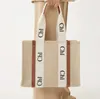 Fashion 3Size Tote Formbag حقيبة يدوية أعلى جودة قماش أزياء الكتان الشاطئية الكبيرة مصممة فاخرة سفر كروس كتف المحفظة