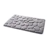 Carpets 3pcs pavés de salle de bain en relief en relief non glipt