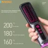 Irons Ctional Straight Hair Artisten Comb Negativ Jon Antiscaling Styling Tool rätning Borste Electric Hot Comb Multifun