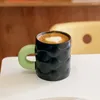 Mugs Korean Couple Cup Mug American Coffee Household Milk Tea Ceramic Men's And Women's High Appearance
