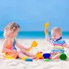 Play Water Sand Fun Ipetboom Toddler Toys Beach Shovels 8pcs Digging for Gardening 240403