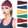 Elastic Yoga Headband Sport Sweatband Women Men Jog Tennis Running Cycling Hair Band Turban Outdoor Gym Bandage 240402