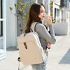 School Bags Women's Simple 15.6inch Handbag Nylon Casual Notebook Travel Back Pack Fashion High Quality Waterproof Girl Small Backpacks