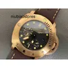 Watch High Mens Quality Watch Designer Watch Super Large Men Mechanical Curved Coated Glass 47mm 16mm First Layer Leather Strap QF9B