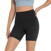 Lu Align Femme Tenue Taille Extensible Haute avec Short De Gym Motard Femme Contrôle du Ventre Fitness Entraînement Athlétique Short De Course avec Poche Latérale Lemon Lady Gry Sports Girl