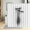 Shower Curtains Women Shadow Pattern Curtain Sexy Girl Portrait Painting Fabric Waterproof Bathroom For Home Decor With Hooks