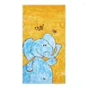 Towel 1Pc 26x50cm Gauze Cotton Cartoon Animal Art Painted Children Kids Baby Home Bathroom Hand Face