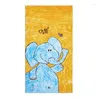 Serviette 1 pièce 26x50cm gaze coton dessin animé Animal Art peint enfants enfants bébé maison salle de bain main visage