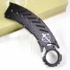 TheOne Claw Karambit Auto Folding Knife 2.55 "K110 Blade Aviation Aluminum Handles Pocket Knives Self DefenseEDC Tools