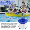 Swimming Pool Filter Twin Pack Replacement Hot Tube Water Health Wave Spa104mm PET+non-woven Fabric Compatible With Clever Spa