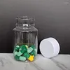 Storage Bottles 10PCS 15ml/20ml/30ml/60ml/100ml Plastic PET Empty Seal Solid Powder Container Reagent Vials