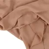 Moslim Vrouwen Niet Transparant Satijn Chiffon Hijab Wrap Materiaal Hoofddoek Hijaabs Sjaals Vrouwelijke Islamitische Hoofd Cover 240327