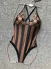 Bikini-Designer-Badebekleidung, Badeanzüge für Damen, klassischer Einteiler mit Buchstabendruck, bezaubernder Bikini-Strand-Damen-Designer-Badeanzug, modische Badebekleidung