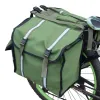 Bags 50L Mountain Bicycle Carrier Bag Rear Rack Trunk Bike Luggage Back Seat Pannier Waterproof canvas Bags Road Bike Saddle Storage