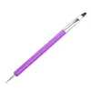 Nail Art Flat head pen point drill point wave point pen nail art supplies wholesale Blue Purple