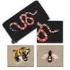 10A qualité hommes animaux designers court portefeuille en cuir serpent tigre abeille sac à main femmes mode luxe portefeuilles pliants porte-cartes portefeuilles portefeuille long à fermeture à glissière