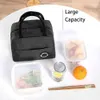 Yalıtımlı Öğle Yemeği Çantaları Tuval Çantalar Serin akşam yemeği çantası Termal Gıda Konteyneri Okul Piknik Erkekler Kadın Çocuklar Seyahat Tote Taşınabilir